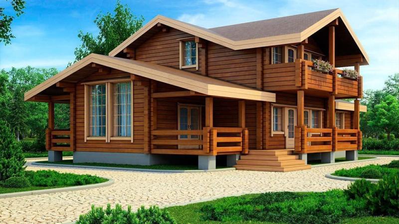 Срок службы деревянного дома из бруса
