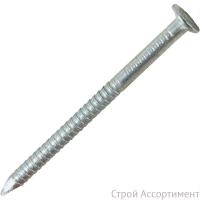 Гвоздь 4х100мм, ершеный оцинкованный, кг. - фото